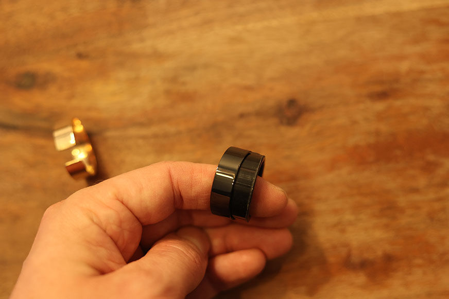 You can see the outer shell of the Circular Ring.